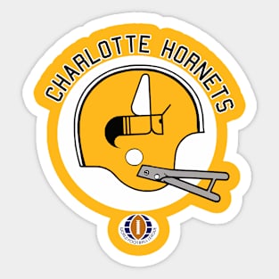 Charlotte Hornets (World Football League) 1974-1975 Sticker